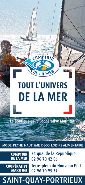 Comptoir de la mer St-quay 4m 2022